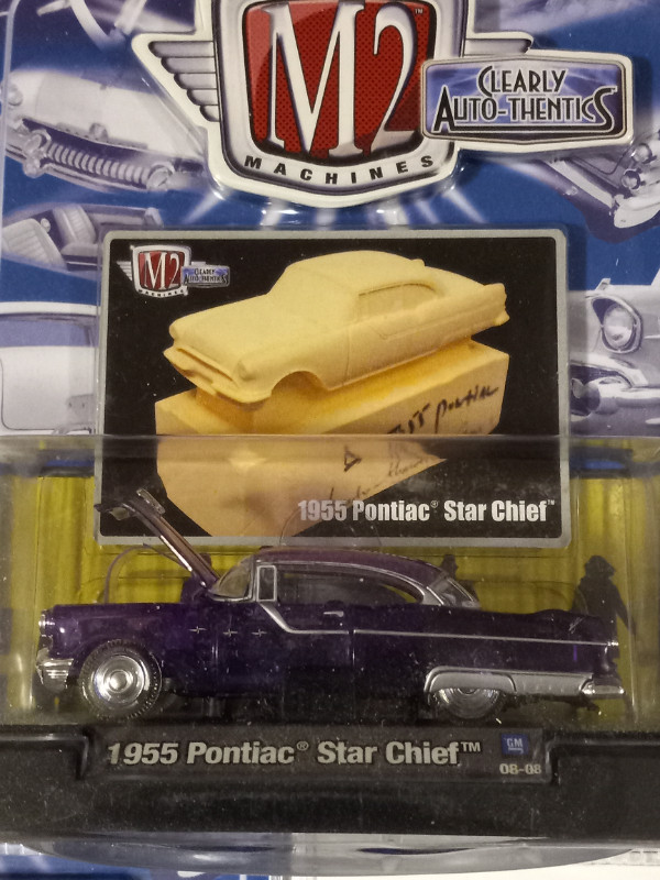 M2 1:64 1955 Pontiac Star Chief Clearly Auto-Thentic HTF Lot 3 in Toys & Games in Trenton - Image 4