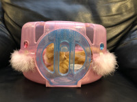 Jouet bébé chat avec cage de transport