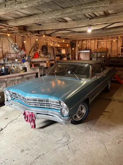 Convertible , 289 engine , new tires , rebuilt brake booster , paint is original, not a perfect car...