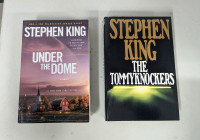 Livres de Stephen King en anglais, grand format