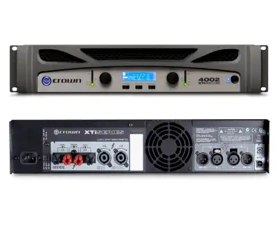 Crown 4002 XTi Series Power Amp, View more