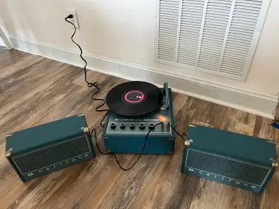 Vintage Califone 1130K Solid State Record Player 1400 Turntable, View more