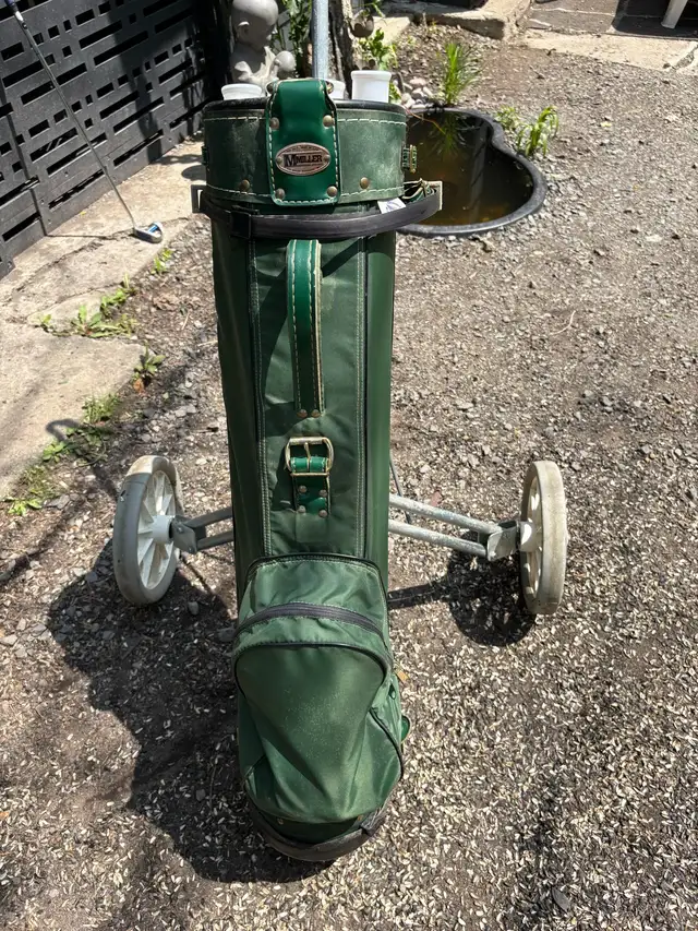 Vintage Golf Bag And Cart in Golf in Ottawa - Image 2