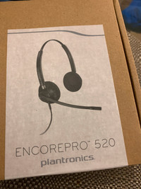 Plantronics EncorePro HW520 Headsets with adapter