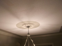 Popcorn Ceilings Refinished To A Knockdown $1.50sqft**