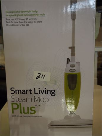 Smart Living Steam Mop Plus with Back-saver Handle in Irons & Garment Steamers in Mississauga / Peel Region - Image 3