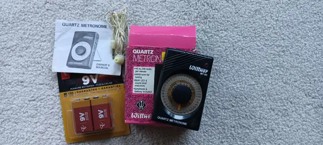 Vintage Quartz Wittner Metronome, model MT-50 in Other in Markham / York Region - Image 2