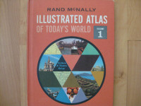 RAND MCNALLY ILLUSTRATED ATLAS OF TODAY'S WORLD 1963