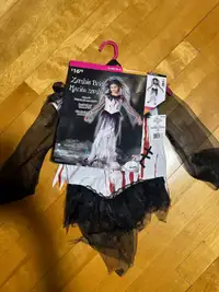 Kids zombie bride Halloween costume (M/L)