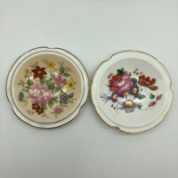 Paragon Fine Bone China Small Floral Dishes - made in England