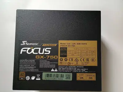 Seasonic FOCUS GX-1000 Power Supply, View more