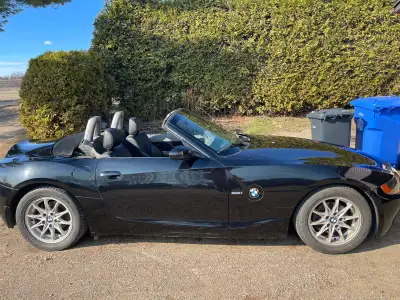 For sale a 2003 BMW Z4 2.5i. In good shape for the year. Quebec safied within the last 3 years. Low...