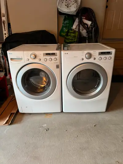 LG Washer and Dryer Set, View more