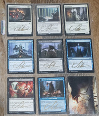 Artist Signed Magic Card Collection