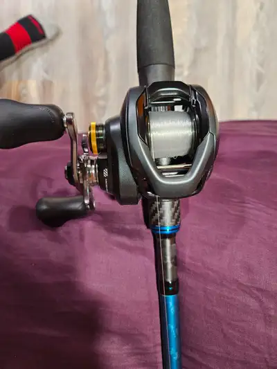 Shimano rod and curado reel, View more