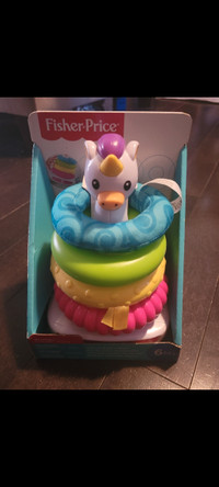 Fisher price unicorn rock a stack (new in box)