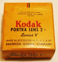 Portra Lens  Kodak  Vintage  2+ Series V