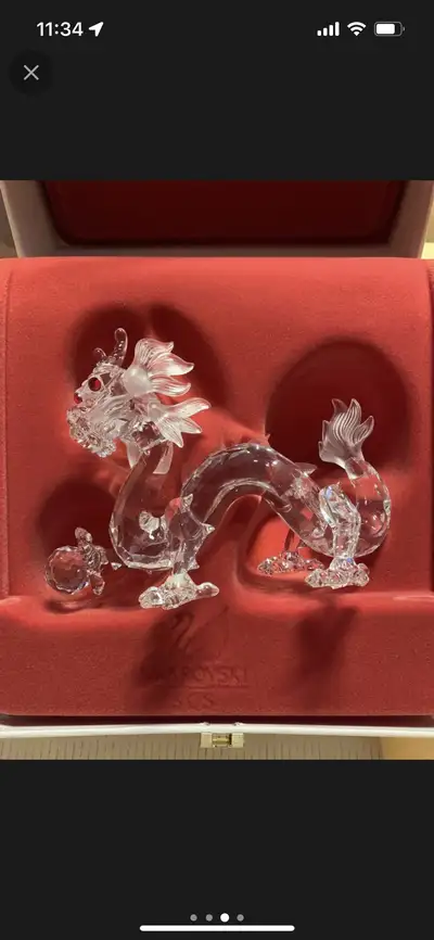 Swarovski dragon, View more