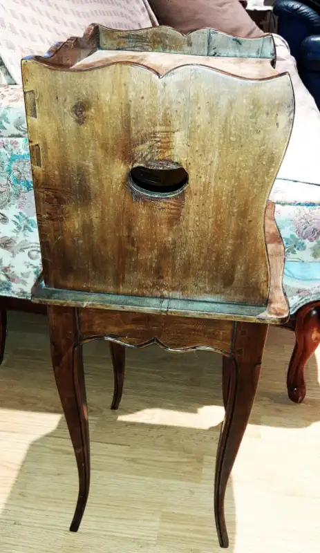 Antique Two Tier Side Table with Drawer in Arts & Collectibles in City of Toronto - Image 4