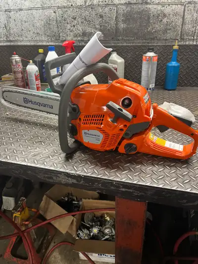 New Husqvarna 16” chainsaw, View more