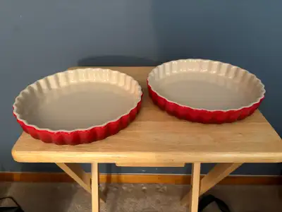 9” Le Creuset Tart Dish x 2, View more
