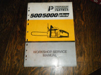 Pioneer Partner 500, 5000 Chain Saw  Workshop  Service Manual