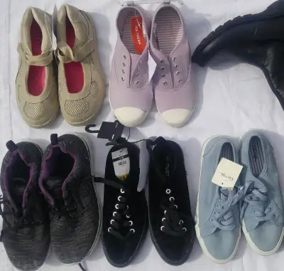 Girls Size 6 = Women's Size 8 Shoes, Sandals, Sneakers, Boots, View more