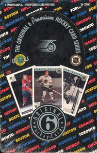 1991-92 ULTIMATE .... ORIGINAL 6 Box … BOBBY HULL, TIM HORTON ?