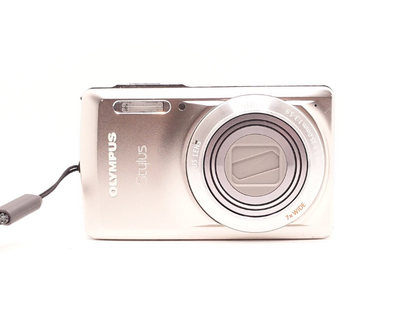 Olympus Stylus 7030 - Point and Shoot Digital Camera - Champagne gold 《 Few Stuck black pixels on Sc...