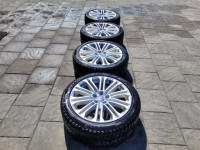 18" Audi Wheel with 245/40 R18 Pirelli winter tire set