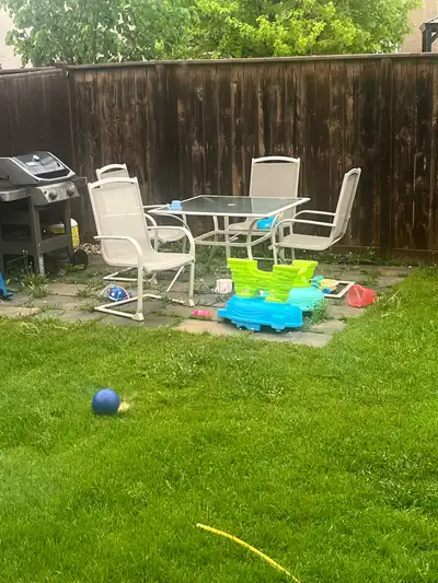 patio table and chairs, View more