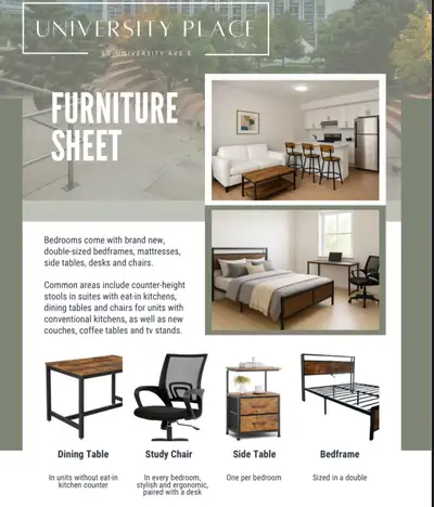 Available January to April 2026 $700/month (all utilities included) Looking for a comfortable, fully...