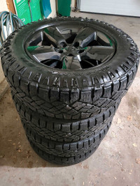 275/60R20 Goodyear Duratrac with Rims and TPMS Sensors