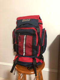 areo mountineering backpack/ H26"xW14"x8"