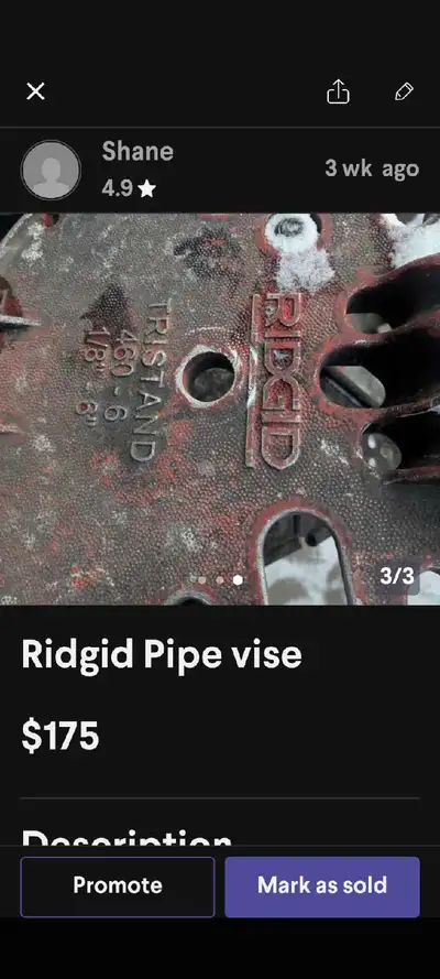 Ridgid threading sets, View more