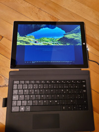 Tablette surface pro6 comme neuf 256GO