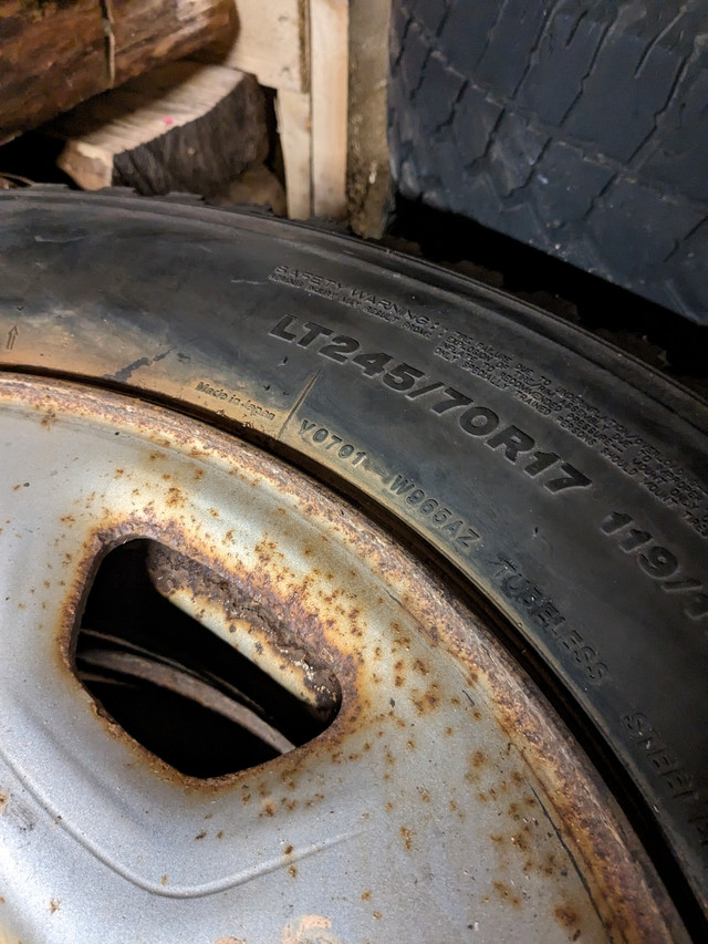 Winter tires blitzac, LT 245/70 17  in Tires & Rims in Saint John