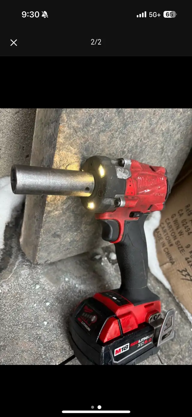 Milwaukee Impact Wrench in Power Tools in City of Toronto - Image 5