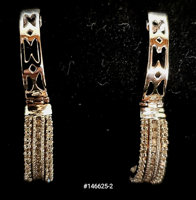 Diamond Earrings  in Jewellery & Watches in Peterborough