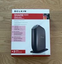 Belkin Share N300 Wireless N+ Router (F7D3302)
