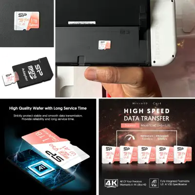 Silicon Power 1TB Micro SD Card U3 Nintendo Switch (HighSpeed), View more
