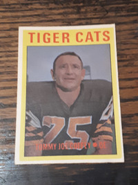 1972 O-Pee-Chee CFL Football Tommy Joe Coffey Card #8