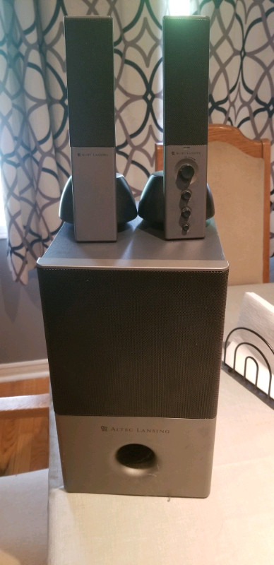 Altec Lansing Powered Speakers Speakers Barrie Kijiji