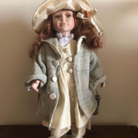 Vintage Porcelain Doll