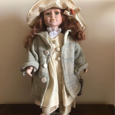 Vintage Porcelain Doll in Arts & Collectibles in Kingston