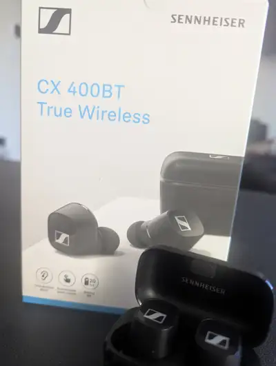Sennheiser CX400 Bluetooth headphones, View more