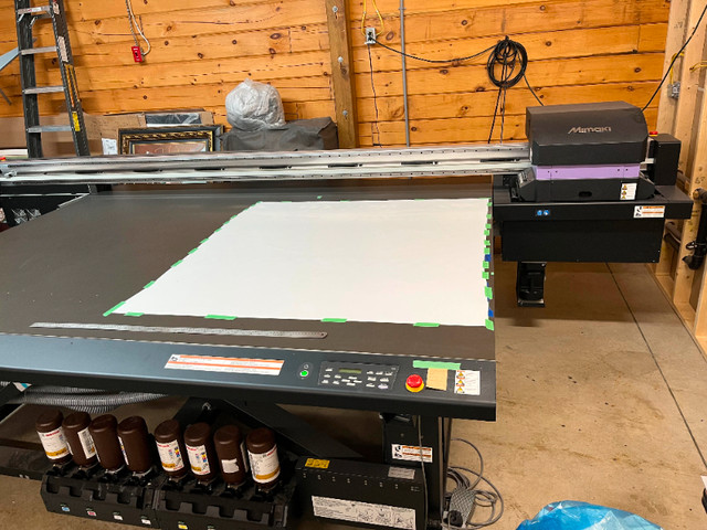Mimaki JFX200-2513EX Large Format UV Ink Printer - Hardly Used in Other Business & Industrial in City of Toronto