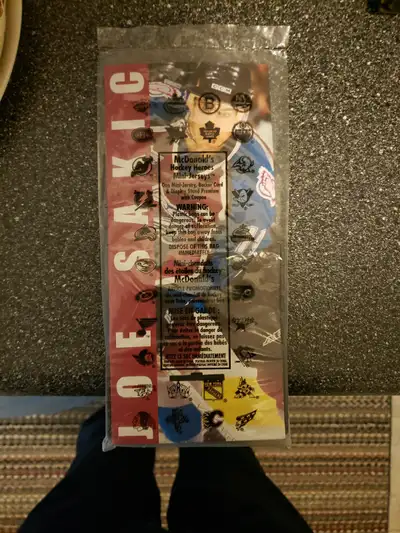 Joe Sakic 2003 McDonald's Mini Jersey, View more