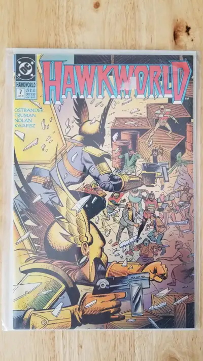 HawkWorld - comic - issue 7 - Jan 1991, View more