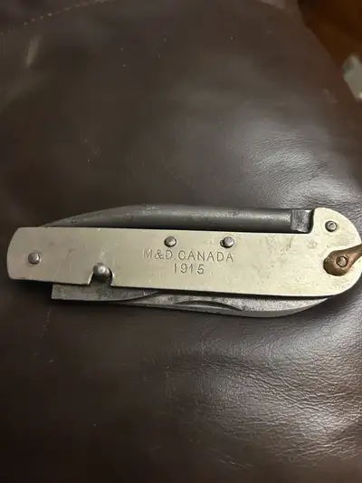  1915 www1 trench knife , View more